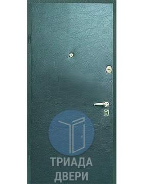уличная стальная дверь с отделкой винилискожа