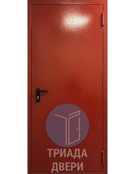 техническая дверь с порошковым напылением для хозблока