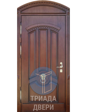 арочная элитная металлическая дверь