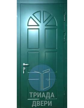 утепленная дверь из стали с двусторонней мдф отделкой