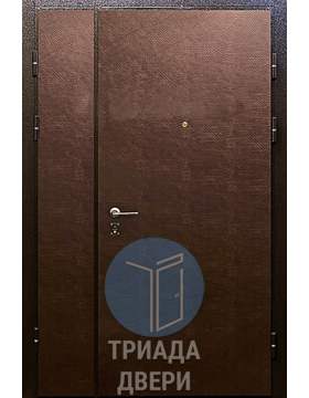 недорогая двустворчатая дверь в тамбурное помещение