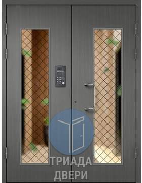 подъездная металлическая дверь с кодовым замком