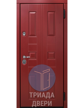 одностворчатая дверь из металла с шумотеплоизоляцией терморазрыв в квартиру