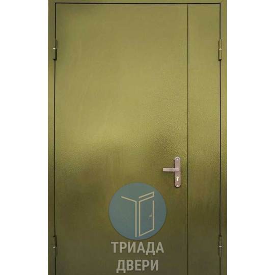 дверь металлическая с боковой вставкой и порошковым напылением