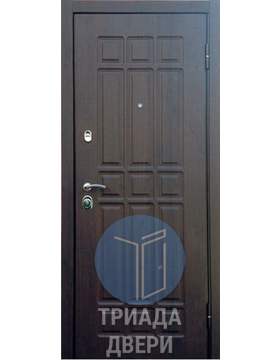 стальная с утеплителем дверь и отделкой винорит