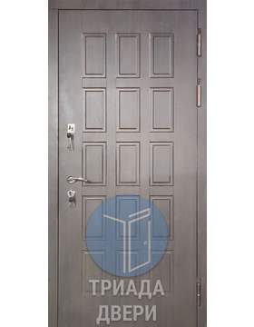 одностворчатая дверь с зеркалом в квартиру