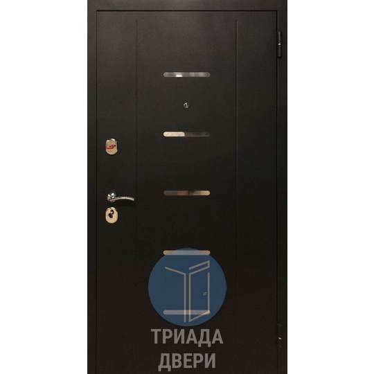 квартирная дверь с внешним порошковым напылением